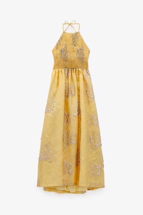 Rochie cu spate decupat Zara limited edition