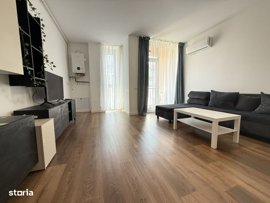 Apartament 2 camere, open-space, 50 mp utili, mobilat - Torontalului — fotografia 1