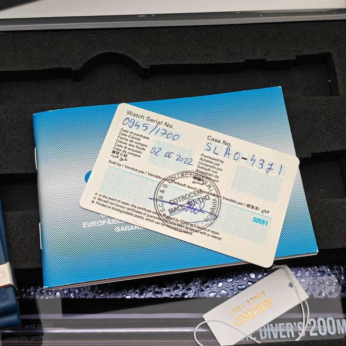 Seiko SLA043J1 Prospex The 1965 Diver's Re-creation