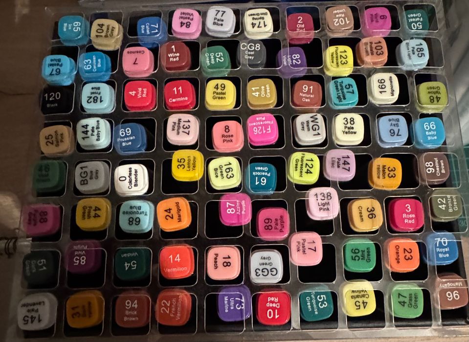 Продавам комплект Artina Waterproof Duo Marker – 80 цвята