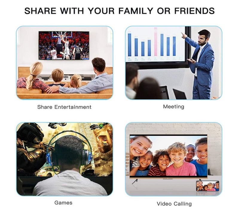 Преходник STELS Lightning към HDMI, Адаптер за iPhone, iPad, iPod