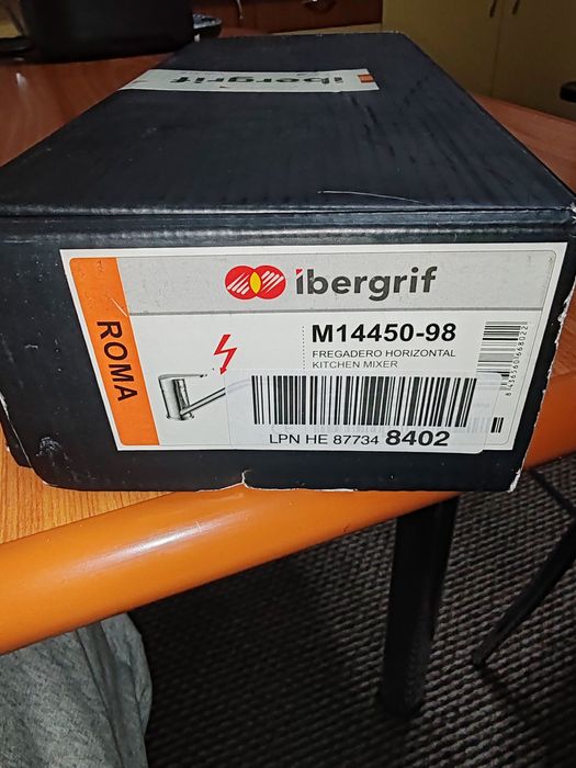 Baterie bucătărie IBERGRIF cu 3 căi -NOUĂ