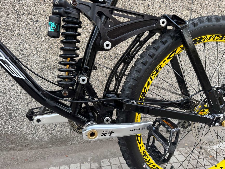 K9INE DH001-S 26''/Marzocchi 380 C2R2 Titanium/FOX DHX2/велосипед DH