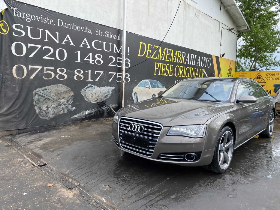Dezmembrez audi a8 4h 4.2 d cod CDSB/bara a8/far matrix/interior/stop