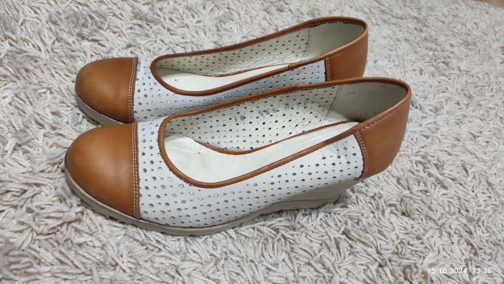 Pantofi dama din piele