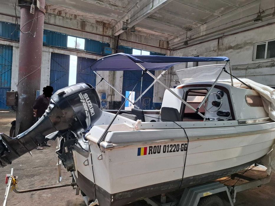 Vand Barca Vega Hurricane + Motor Suzuki 50cp | 4 timpi