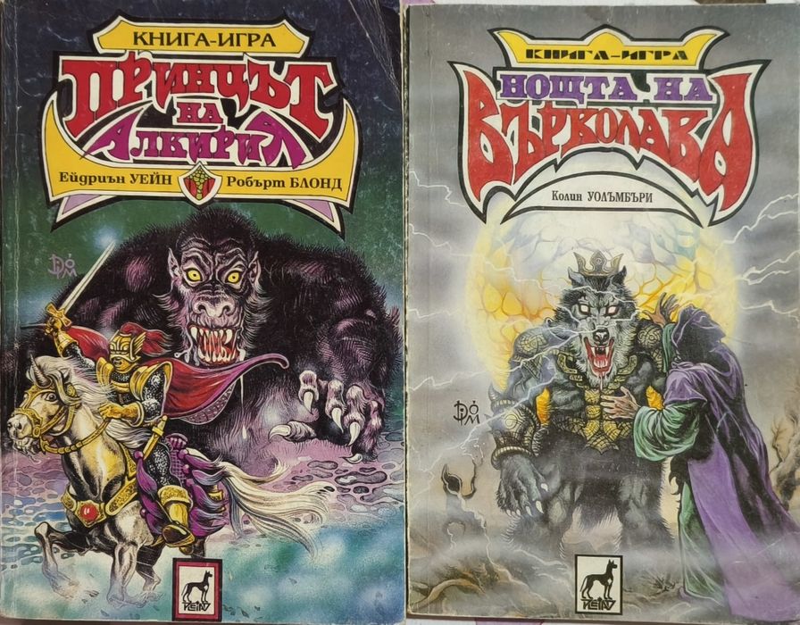 Лот от 2 книги-игри