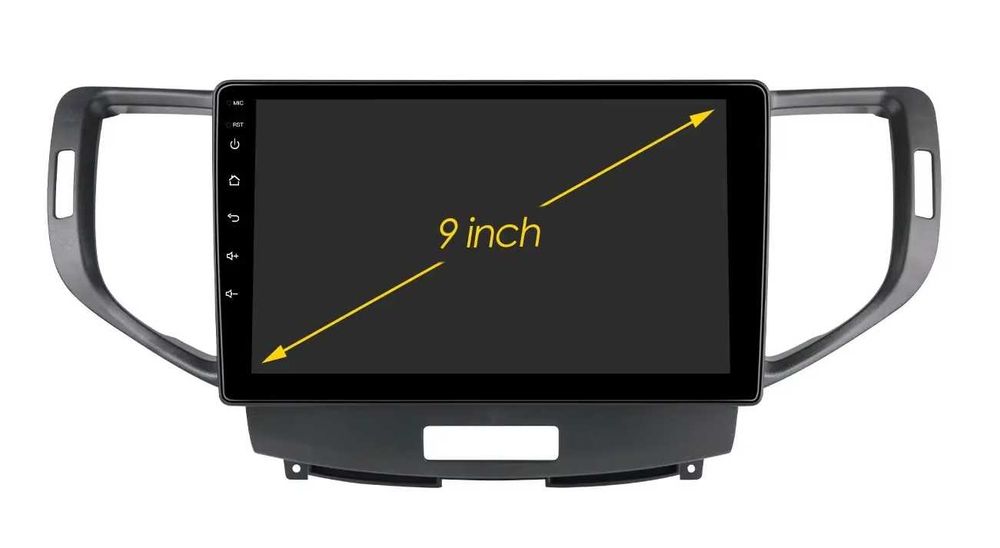 Мултимедия 9" за Honda Accord 8 Android 14 навигация CARPLAY GPS DSP