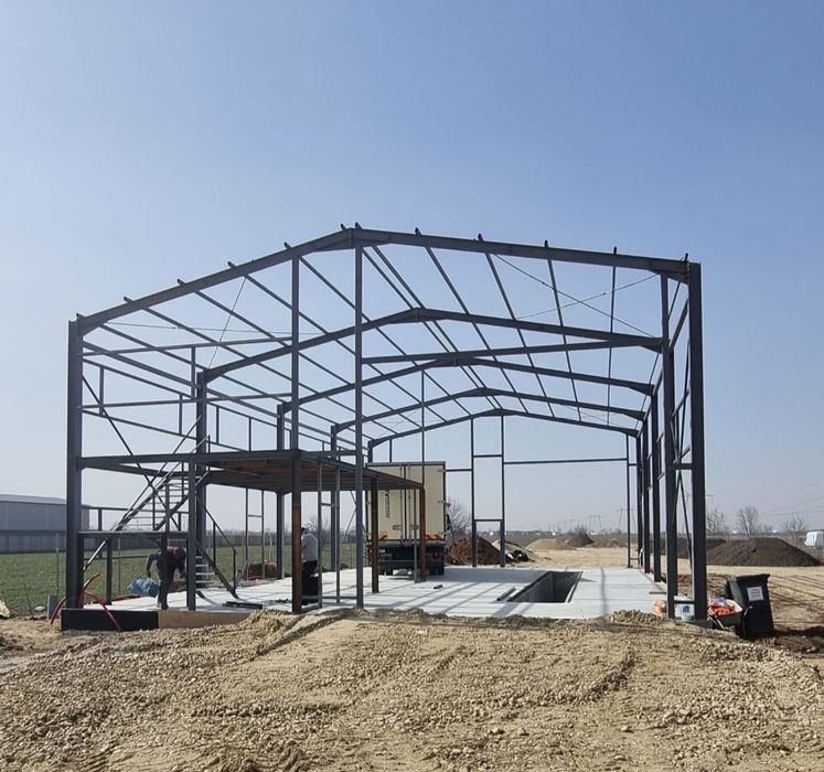 Vand hala structura metalica