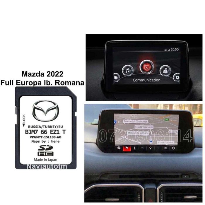 Harta Card Mazda 3 6 CX 5   CX-5 Connect Europa 2022