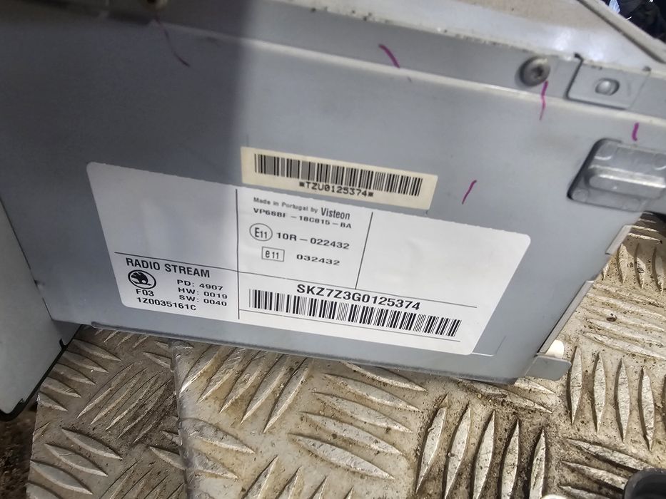 Radio cd 1Z0035161C Skoda Octavia 2 [2004 - 2008] Combi wagon 5-usi 1.