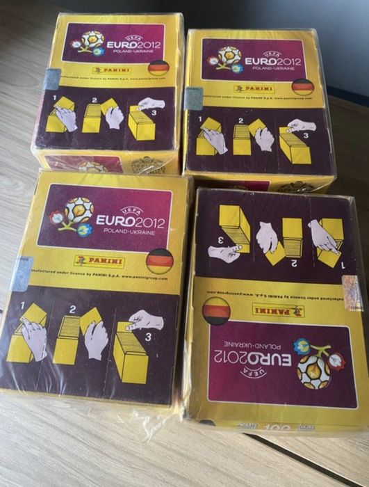 Кутия Panini Euro 2012