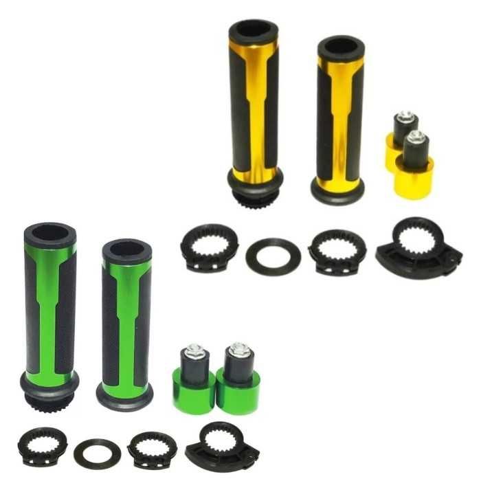 К-т дръжки за мотор Automat, Ръкохватки за мотор, АТВ, Gold, Green