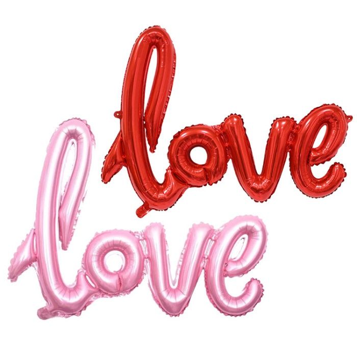 Листа от рози . Фолиеви балони. LED сърца.