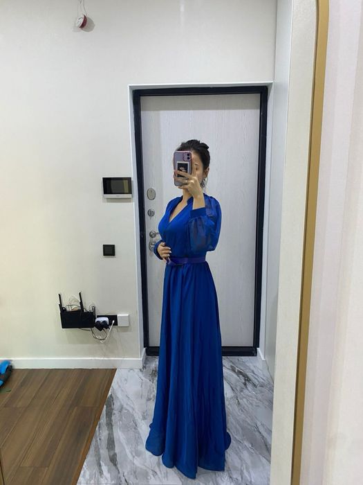 Платье вечернее длинное