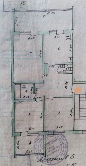 Юабад 9. 3/7/9. 85м2+12м2