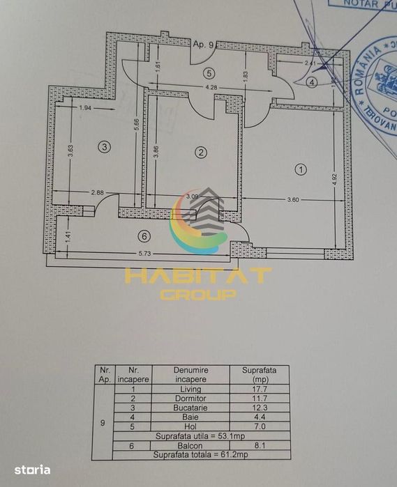 2 Camere decomandat Deco Residence lp inclus