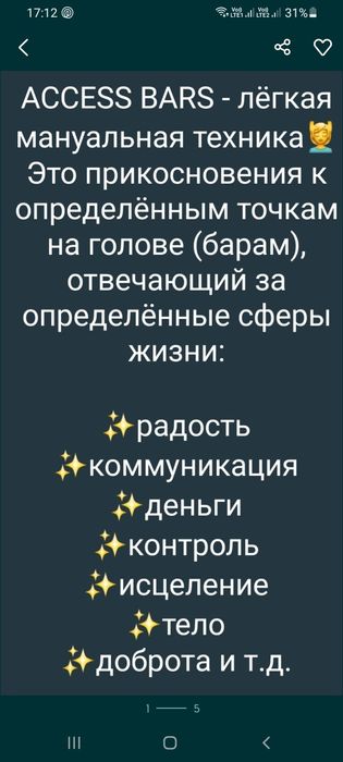 Провожу сессию Аксесс Барс