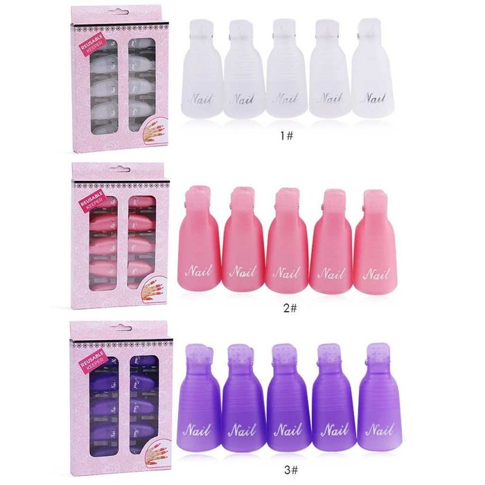 Щипки за сваляне на гел лак, тампони, обезмаслител и други консумативи