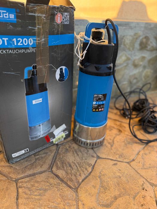 Gude GDT 1200 pompa de put submersibila pentru apa poluata si curata