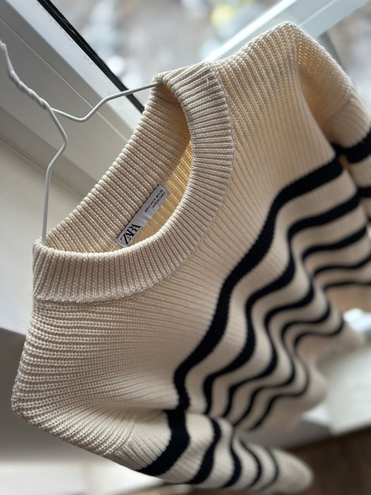 ZARA пуловер 100% памук размер S