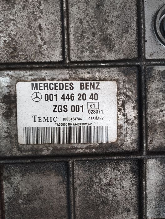 Компьютер двигателя на Атего 2007 года