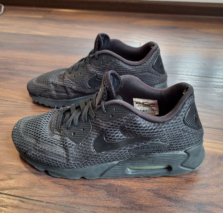 Adidasi/pantofi sport Nike Air Max 90 Negri, marimea 42, uzati