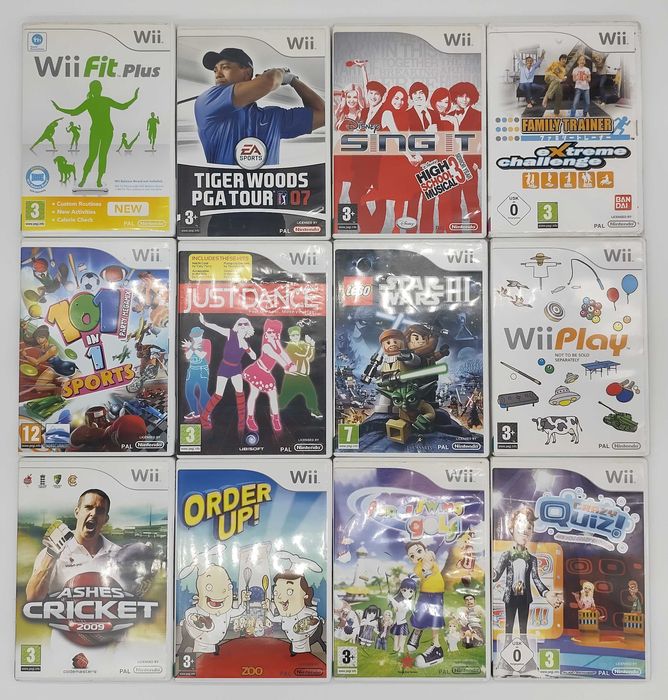 Пълен Комплект Nintendo Wii Mini за двама играчи + над 100 игри