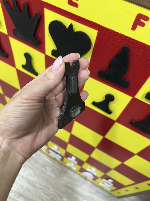 Демонстрационная доска шахматы 1 метр на 1 метр