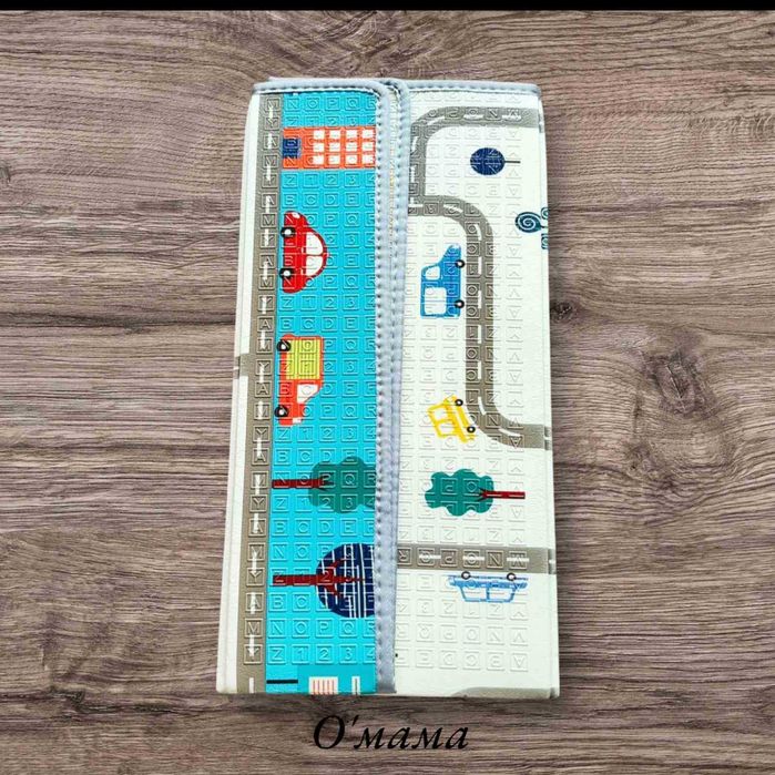 НОВО! 150х150см. Сгъваемо килимче за игра/ Термо постелка за кошара