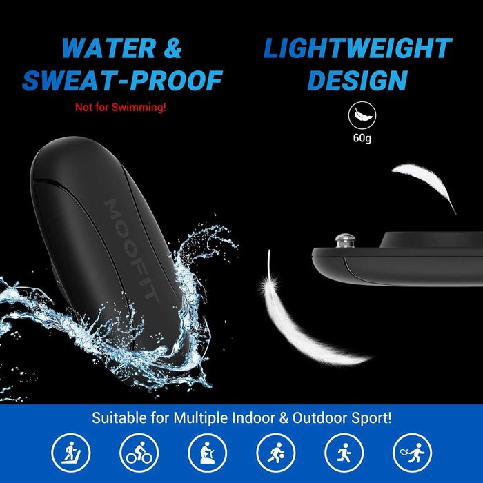 Спортен монитор за сърдечен ритъм Moofit HR8 Heart Rate Monitor