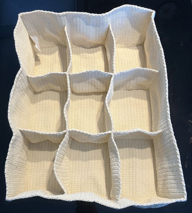 Органайзер на IKEA ръчно плетен