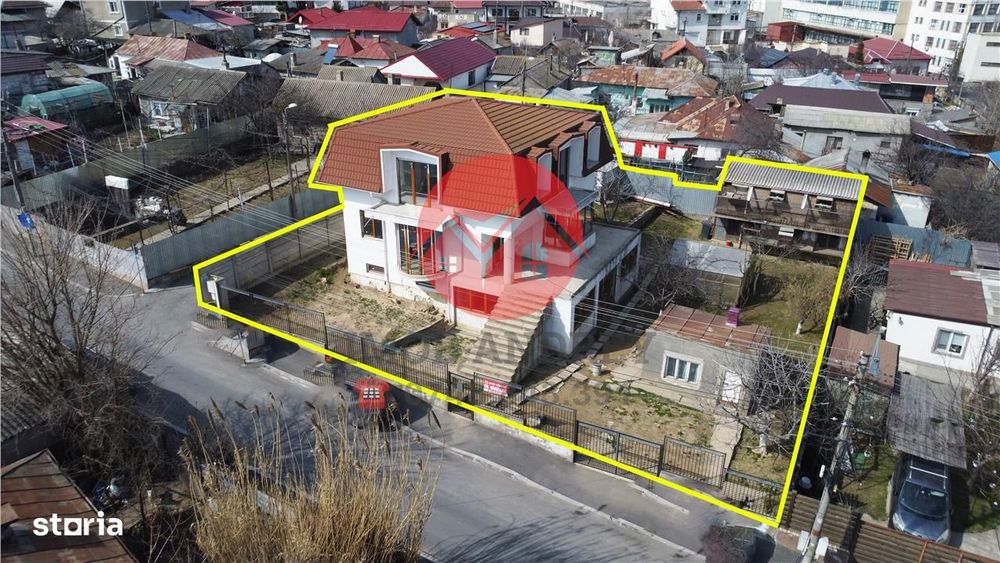 Vila ultracentrala Tulcea, 6 camere, 330 mp utili, teren 719 mp, veder