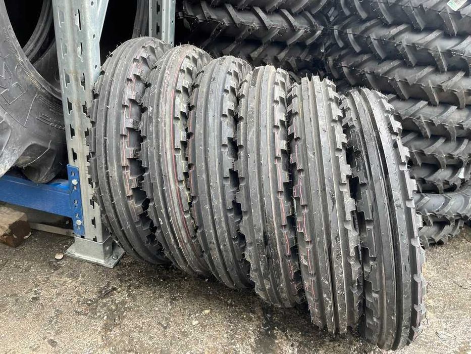 6.00-16 cu 6 pliuri cauciucuri noi marca BKT pentru tractor fata