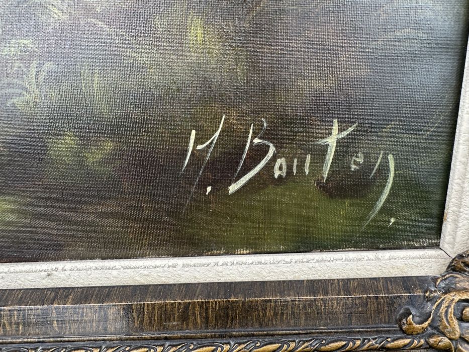 Маслена картина на платно – “Горска пътека”