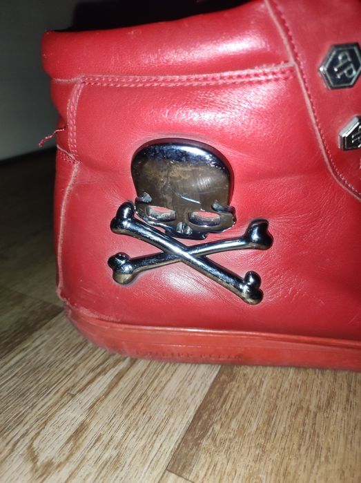 Кросовки Philip plein red. 44 размер. Оригинал.