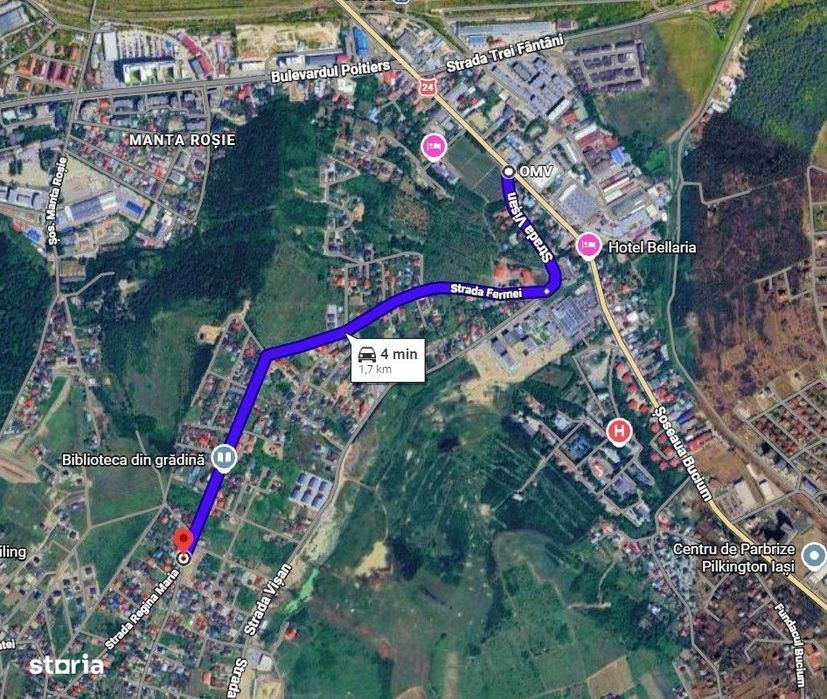 Visani - pozitionare excelenta, 755mp teren intravilan, vanzare expres