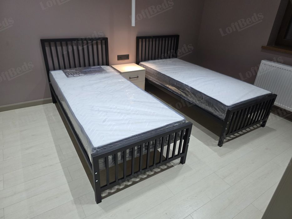 Кровать STELOFT двуспальнаяи односпальная, kalavat, matras,  Loft