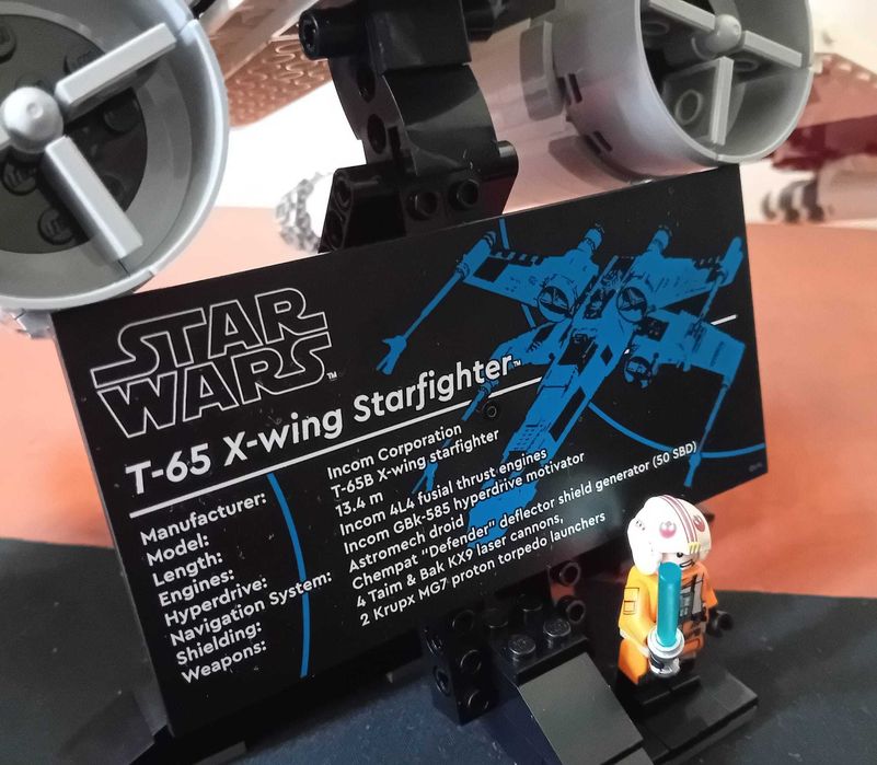LEGO  UCS Star Wars X-Wing Starfighter (75355) - complet (cutie+instructiuni+piese de rezerva), original si retras