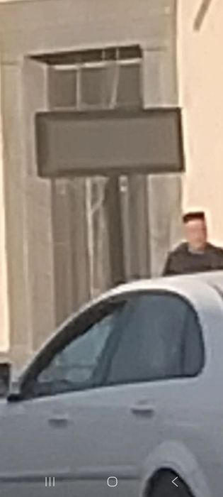 Бегущая строка. Цвет синый