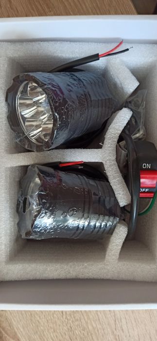 Комплект Халогени за мотор, Диодни светлини за мотоциклет, 6 SMD, LE