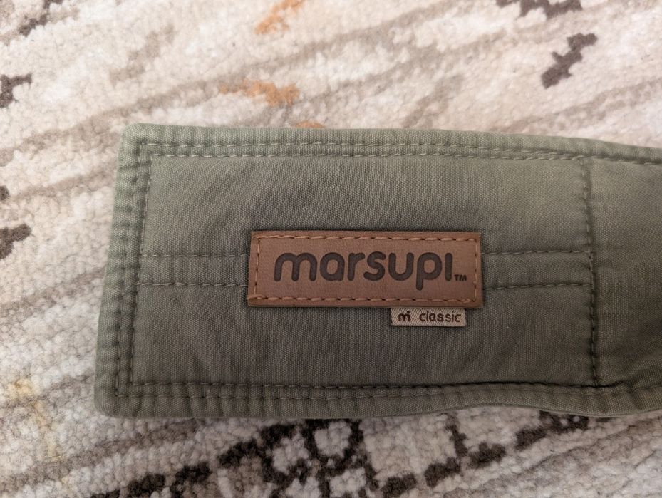 Marsupi portbebe compact, simplu, practic și rapid. Bumbac 100