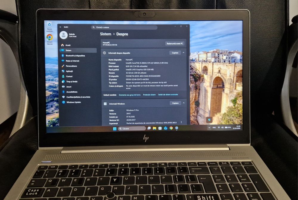 Laptop HP Elitebook 850 G6 15'6 inch