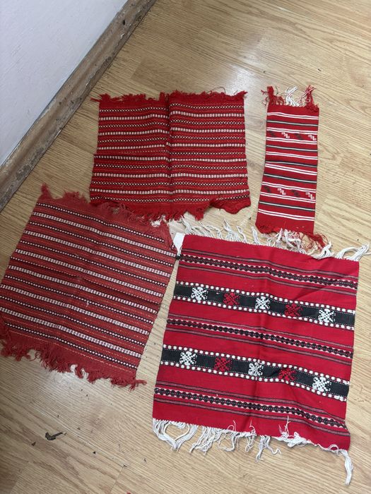 Set 4 prosoape traditionale - tesute