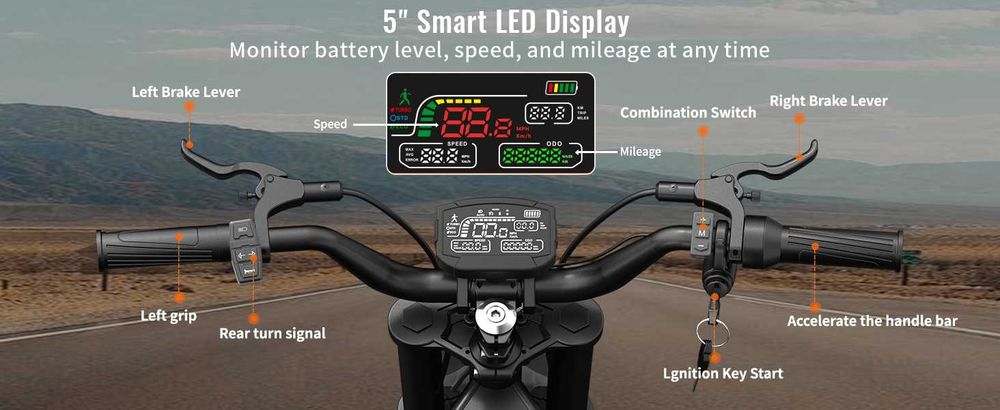 Motocicletă Electrică Enduro Tip Sur-Ron | Riding Times GT54 PRO