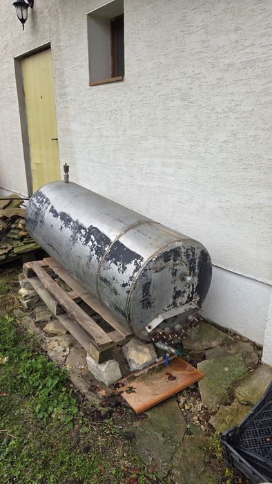 Водосъдържател, топлообменник  500 литра  от неръждаема стомана