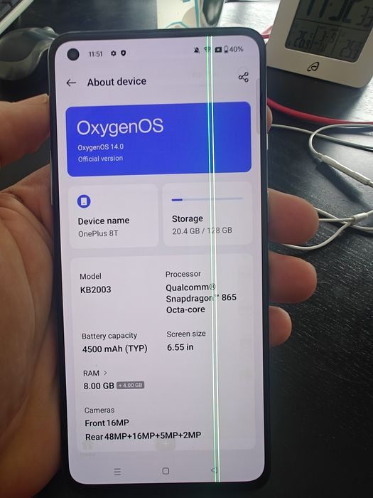 Oneplus 8T, с проблем