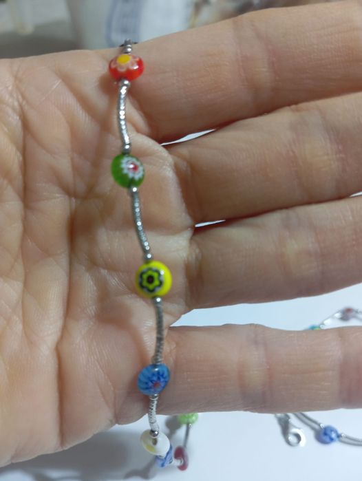 Продаю детские серебряные бусы