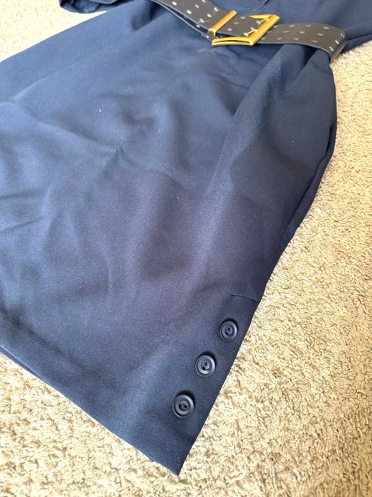 Рокля, зимна, размер 36 - S - носена е два пъти, като нова е