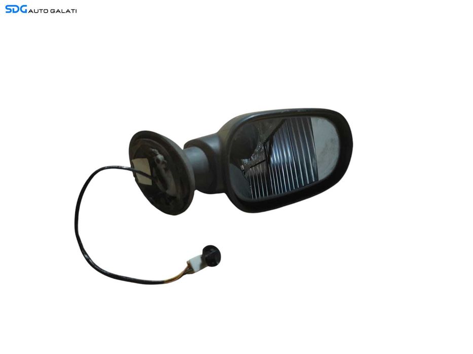Oglinda Dreapta Electrica Dacia Logan 1 2004 - 2012 Culoarea Negru Mat Cod 90D13349 [LR0626]